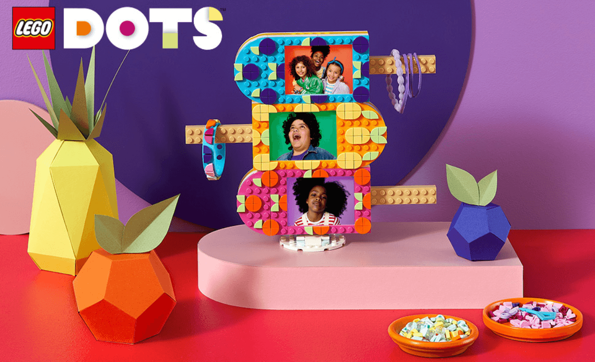 レゴ ドッツ（LEGO DOTS）「フォトフレーム＆ブレスレット＜アイスキャンディー＞」